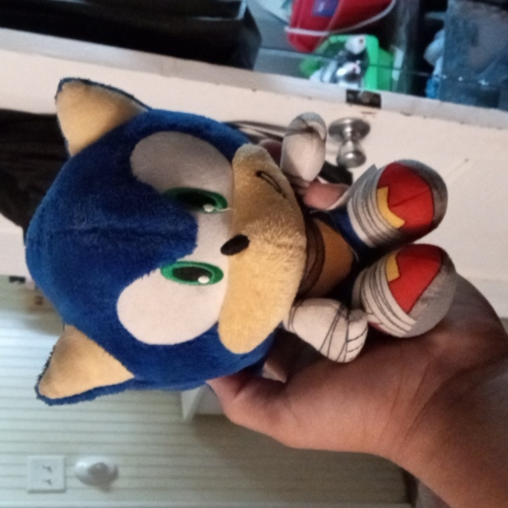 Sonic boom plush